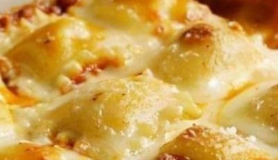 Slow Cooker Ravioli Lasagna