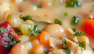 Hearty Bean Soup with Ham