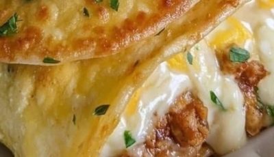 Loaded Cheesy Pocket Tacos Recipe!!!