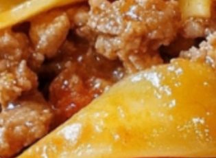 Slow Cooker Italian Drunken Noodle