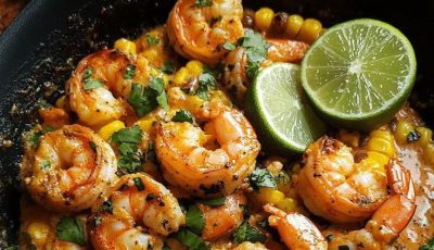 Shrimp and Creamed Corn