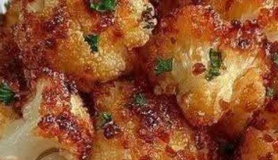 Air-Fried Crispy Cauliflower