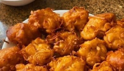 AMISH ONION FRITTERS