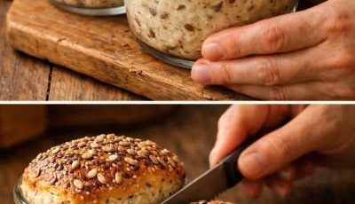 Seeded No Knead Jar Bread