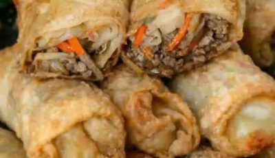 Would you eat these crispy homemade egg rolls for super
