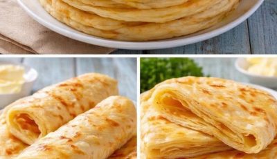 Flatbread with Cheddar Cheese